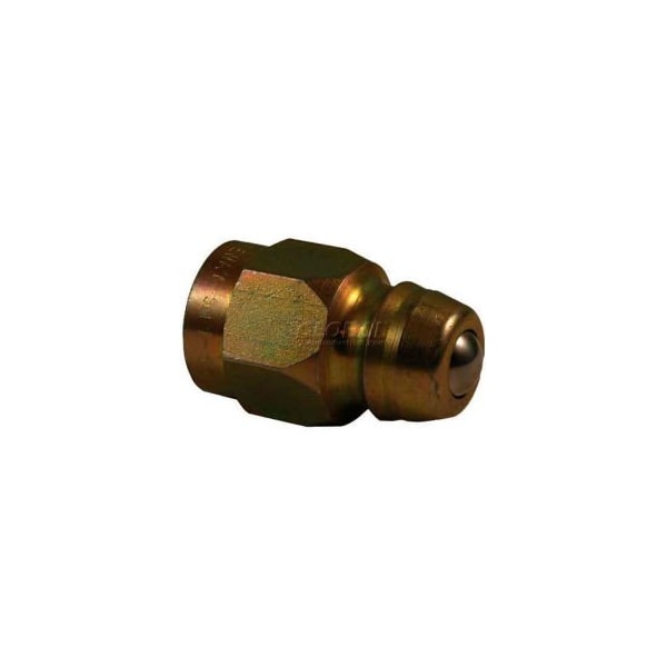 Apache Apache Hydraulic Quick Coupler 39041510, JD Old Style "Cone" Male Tip (Ball) 1/2"FNPT 39041510 - main